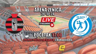 RK Čelik Zenica vs RK Sana 7  26102024 [upl. by Kriss]