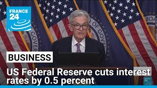 US Federal Reserve cuts interest rates for first time in four years • FRANCE 24 English [upl. by Peugia]