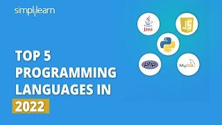 Top 5 Programming Languages In 2022  Best Programming Languages In 2022  Shorts  Simplilearn [upl. by Farra264]