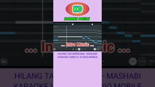 Karaoke akustik Melayu versi FL STUDIO MOBILE [upl. by Atinrahc]