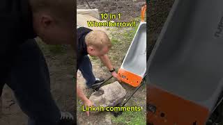 Best Wheelbarrow EVER 10 Functions [upl. by Toffey337]