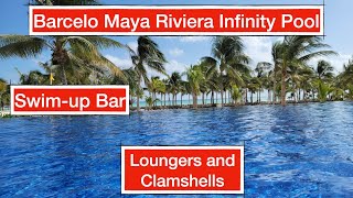 🏊🏻 5 Tips when staying at the Barcelo Maya Resort Largest Infinity Pool in Mayan Riviera 🏖️ [upl. by Eeliab]