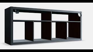 KALLAX TV bench  Shop  Store [upl. by Weir]