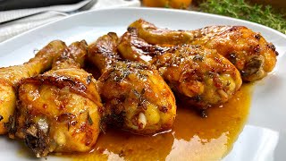 Muslos de Pollo en SALSA de NARANJA [upl. by Horacio]