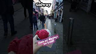 Galway travel icecream traveltips ireland [upl. by Sharlene12]