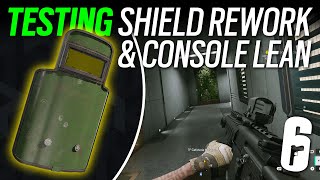 Testing Shield Rework amp Lean on Controller  Lab Test Server  6News  Rainbow Six Siege [upl. by Claudelle104]