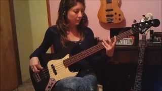 Amy Winehouse  You Know Im No Good Bass Cover [upl. by Trebor]