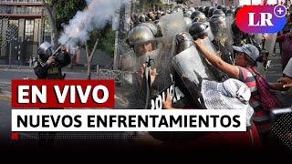 🔴 Marcha EN VIVO hoy enfrentamientos en el Centro de Lima  EN VIVO  EnDirectoLR [upl. by Aala]