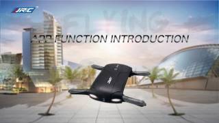 JJRC H37 ELFIE WIFI FPV 03MP Camera Foldable Quadcopter [upl. by Iloj]