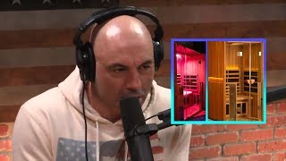 Joe Rogan and Ben Greenfield on The Health Benefits of Infrared Vs Dry Saunas [upl. by Llatsyrk]