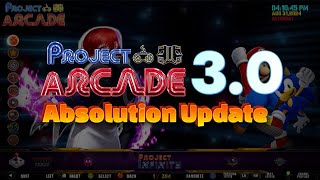 NEW RETROFE THEME  Project Arcade 30 Absolution Update 2024 [upl. by Riaj]