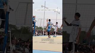 Middle Finger on Referee 🥲 abvolleyball volleyballspiketrainingdrills [upl. by Icat]