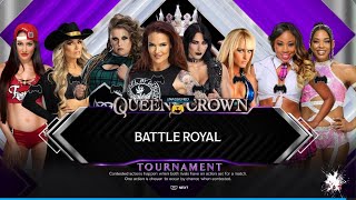 AWA Womens takeover week 22 WWE 8 womens battle royal [upl. by Ailisab]