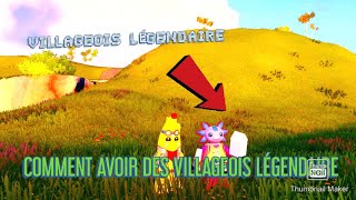 COMMENT AVOIR DES VILLAGEOIS LÉGENDAIRE ET RARE SUR FORTNITE LÉGO [upl. by Martreb]