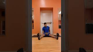 Hurdler Hamstring amp Hip INternal Rotator Stretch shorts flexibility stretching mobility [upl. by Leo150]