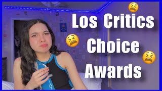 CRITICANDO Los Premios Critics Choice Awards😩 [upl. by Garceau]