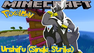 HOW TO FIND URSHIFU SINGLE STRIKE IN PIXELMON REFORGED  MINECRAFT GUIDE [upl. by Bilat47]