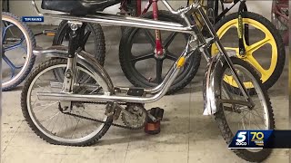 Thousands of dollars in vintage motorcycles BMX bikes stolen from Oklahoma shop [upl. by Netsuj]