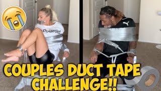 HILARIOUS COUPLES DUCT TAPE CHALLENGE [upl. by Ashton892]