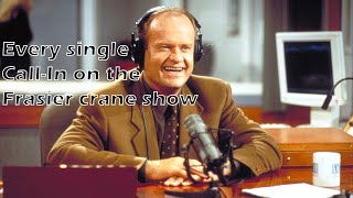 Almost every call In on the Frasier crane show Frasier 1993 [upl. by Ellenrad947]