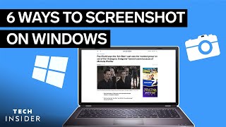 How To Screenshot On Windows 6 Ways [upl. by Tiloine547]