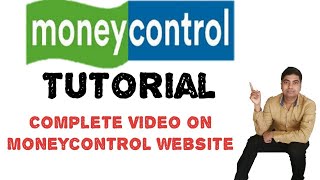 Moneycontrol Complete tutorial in Hindi  How to Use Moneycontrol Website  Anil Maurya [upl. by End]