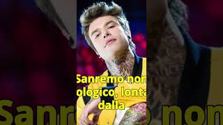 Fedez a Sanremo 2025 ecco cosa propone quest annoshorts [upl. by Ettennan]