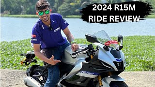 2024 R15 M RIDE REVIEW AND ALL MODEL DETAILS [upl. by Ecidnac]