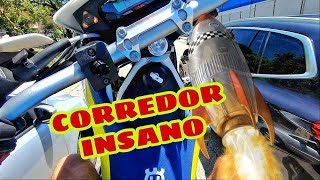 HUSQVARNA 701 SUPERMOTO  COMO VOCES NUNCA VIRAM ANTES [upl. by Olonam]