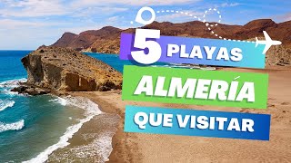 Las 5 MEJORES PLAYAS de ALMERÍA en 2023 [upl. by Evoy]