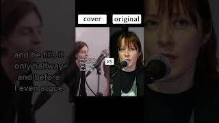 Toms diner 😱 COVER vs ORIGINAL 😱 shorts viral cover versus original suzannevega tomsdiner [upl. by Bivins]