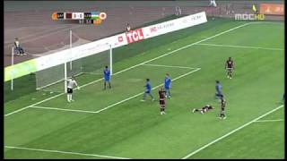 The worst miss ever Qatar vs UzbekistanGuangzhou Asian Games [upl. by Crysta]