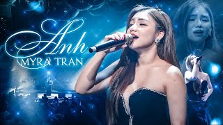 Anh  Myra Trần Live Version  Official Music Video [upl. by Akihdar215]