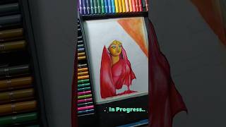 Mahalaya Speacial drawing mahalaya art durgapuja drawing navaratri artwork shorts [upl. by Hedve983]