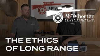 The Ethics of Long Range Hunting [upl. by Hurleigh]