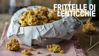 Frittelle di lenticchie alla curcuma e paprika [upl. by Heydon614]