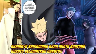 AKHIRNYA SHIKAMARU AKAN MINTA BANTUAN BORUTO SELAMATKAN NARUTO [upl. by Tomkin]