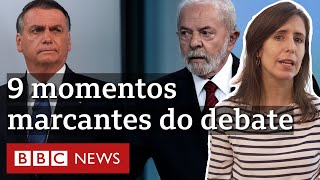 Os momentos mais marcantes do último debate entre Lula e Bolsonaro [upl. by Eniretac129]