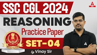 SSC CGL 2024  SSC CGL Reasoning Classes By Vinay Tiwari  SSC CGL Reasoning Practice Set 4 [upl. by Benson426]