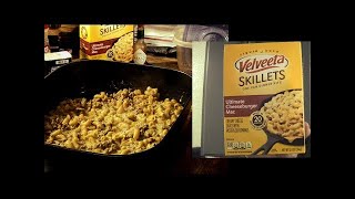 Deliciously Cheesy Ultimate Cheeseburger Mac In Velveeta Skillets [upl. by Akkinahs]