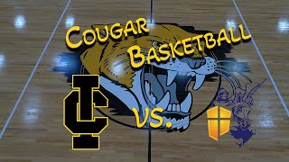 Cougar Basketball vs Hopedale Christian [upl. by Constantin]