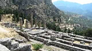 Delphi  Apollo Temple  Greece  Delfi  Apolonov hram [upl. by Einnek770]