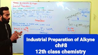 Methods of Preparation of Alkyne  industrial Preparation of Alkyne  ch8  12th class chemistry [upl. by Nomma]