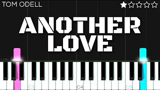 Tom Odell  Another Love  EASY Piano Tutorial [upl. by Salohcim188]