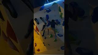 crazy ass dyno bouldering climbing climbingismypassion indoorclimbing climbinglife workout [upl. by Cleodel]