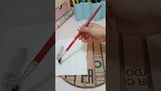 Beautiful wall Hanging with cardboardhome decor ideas viralvideo satisfying craft craft diy [upl. by Aisad818]