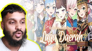 First Time Reacting to Indonesian Folk Music Medley 2024 [upl. by Tiffani330]