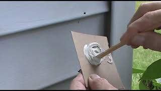 How to Repair Vinyl Siding Holes and Cracks Perfect and Undetectable [upl. by Batruk318]