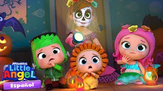 Bebé Juan no tiene miedo en Halloween🎃👻 Caricaturas Canciones Infantiles🎵 Little Angel Español [upl. by Jaye]