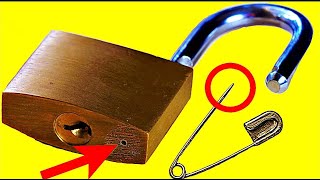 5 Ways to Open a Lock 🔴 NEW [upl. by Nahshon]